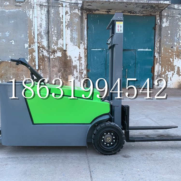 新化区小型电动叉车1吨2吨步行站驾式电瓶堆高充电装卸车液压升降车铲车